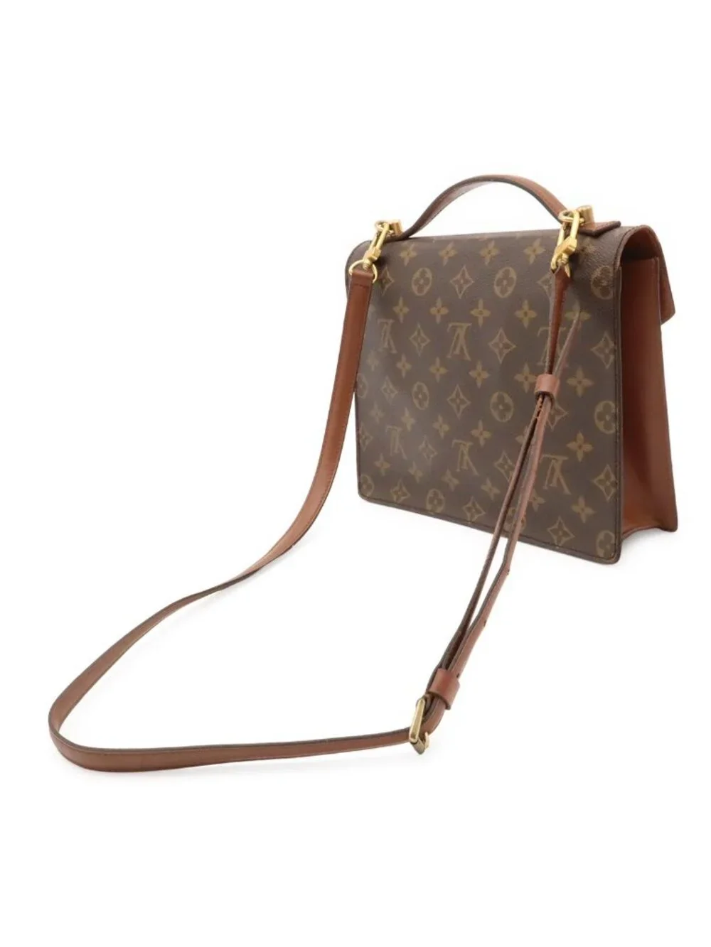 Louis Vuitton Monogram Monceau 26 Clutch 2-Way